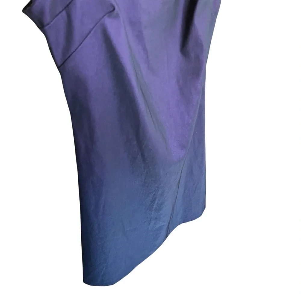 Rampage Vibrant Purple Black Mini Dress 90s Y2K Vintage Whimsigoth - Picture 3 of 10